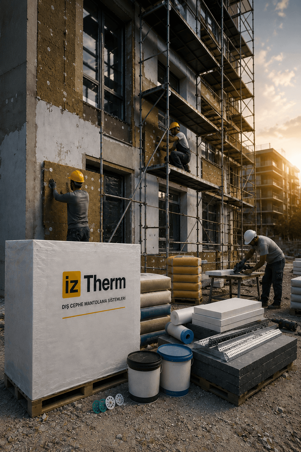 İzTherm dış cephe mantolama